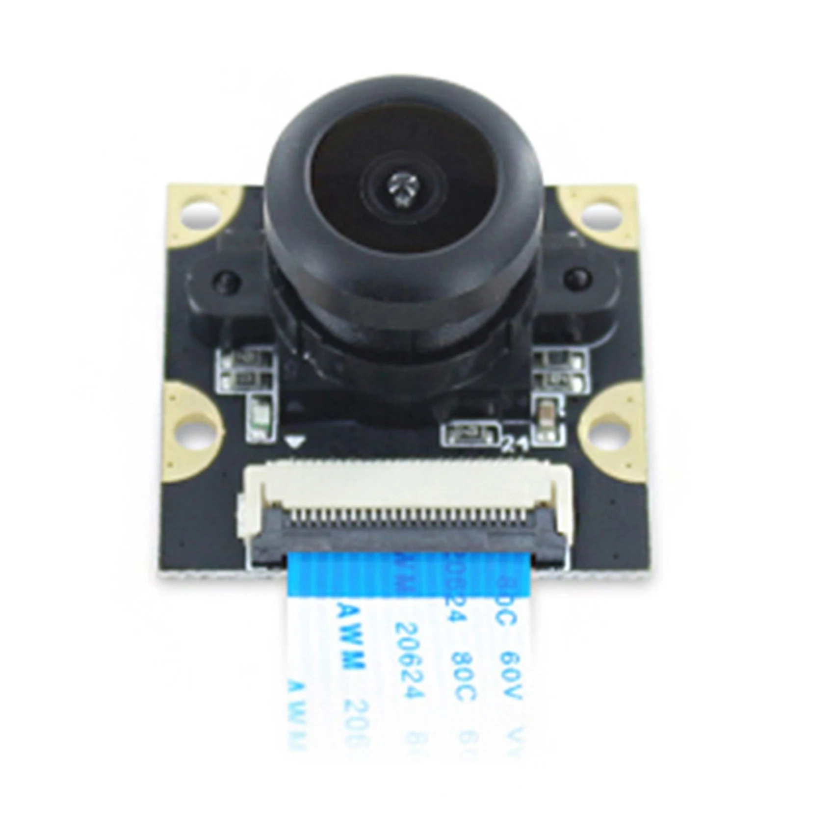 For HBV-Orange Pi Camera Module Without Light 2 Million Pixels 110° Wide-Angle Night Vision GC2035 Manual Focus Camera