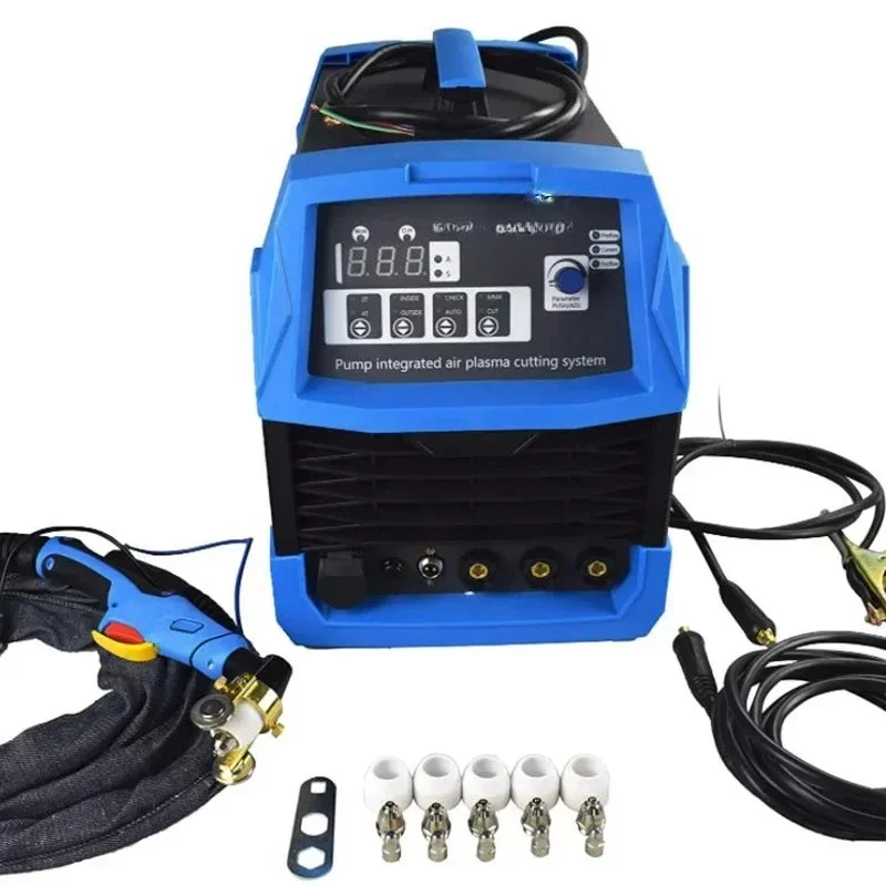 60 Amp Welding Air Plasma Cutting Machine Electric Welding Dual Purpose Built-in Compressor