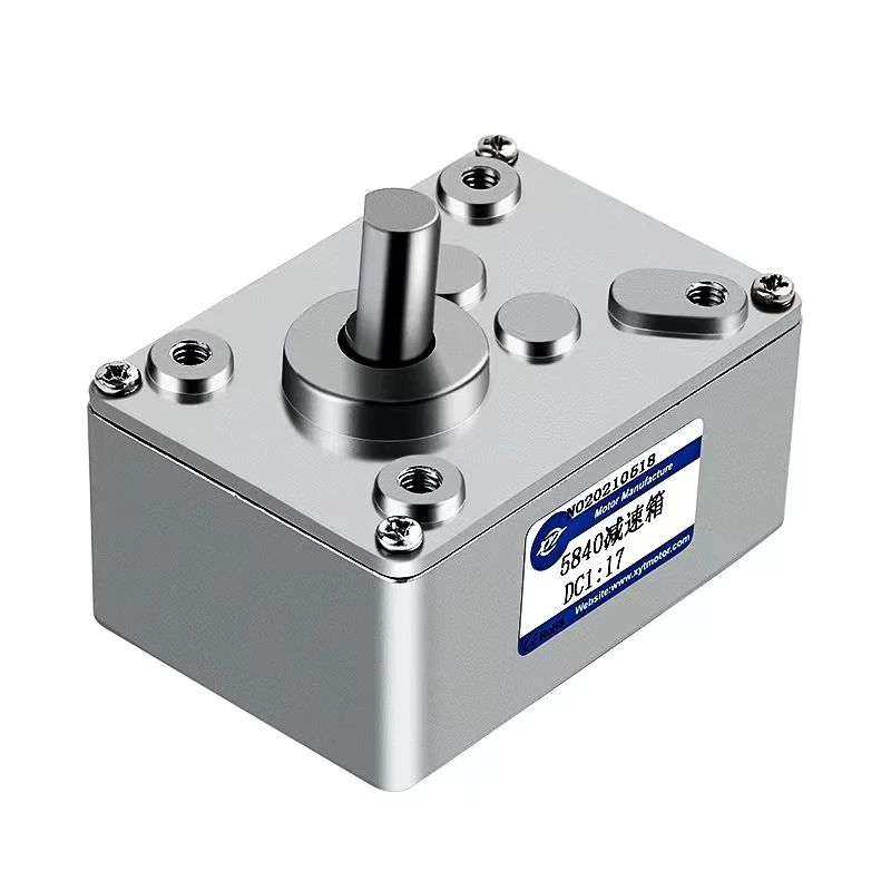 Miniature DC turbine-worm 5840 motor reducer motor reducer accessories can be matched with 31 series 5 series