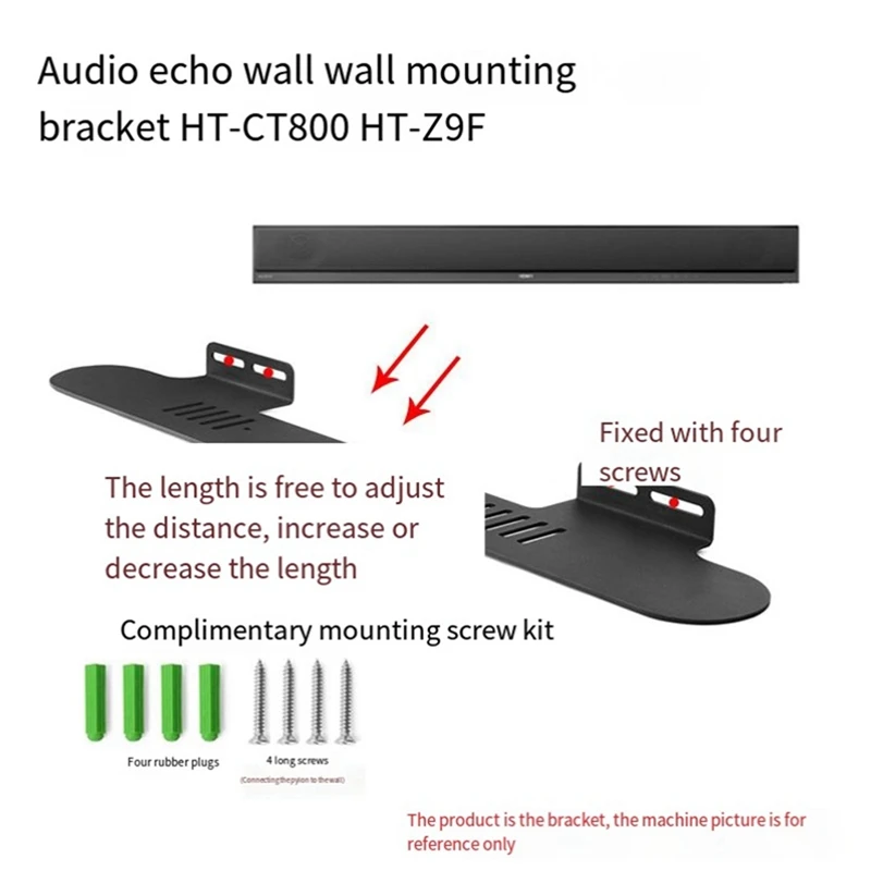 สําหรับ SONY HT-CT800 HT-Z9F ลําโพง Wall Mount วงเล็บเปลี่ยนขาตั้งวงเล็บลําโพงวงเล็บอุปกรณ์เสริม