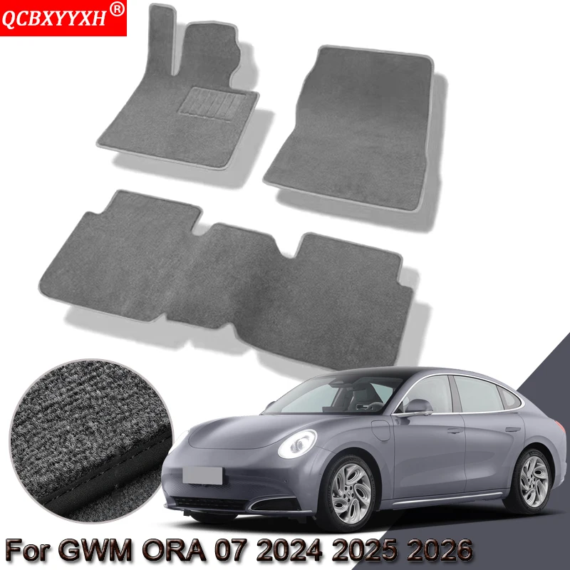 

Custom Car Floor Mat For GWM ORA 07 2024 2025 2026 Waterproof Non-Slip Floor Mats Internal Protection Carpets Rug Auto Accessory