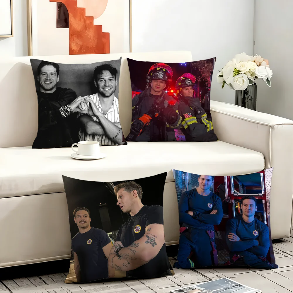 TV 9-1-1 Buckley Diaz Buddie cushion cover Comfortable Decorative For Bedroom Living room Dormitory Picnic and Holiday