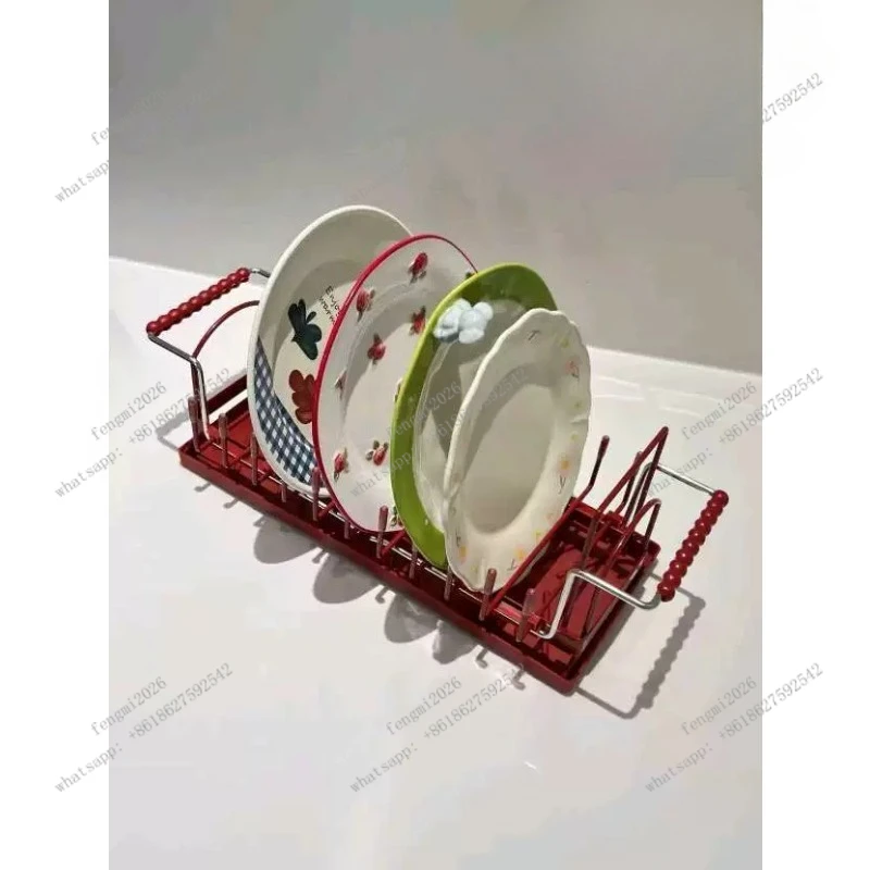 Kitchen Dish Drying Rack Sink Drain Bowl Holder Countertop Chopsticks Storage Organizer