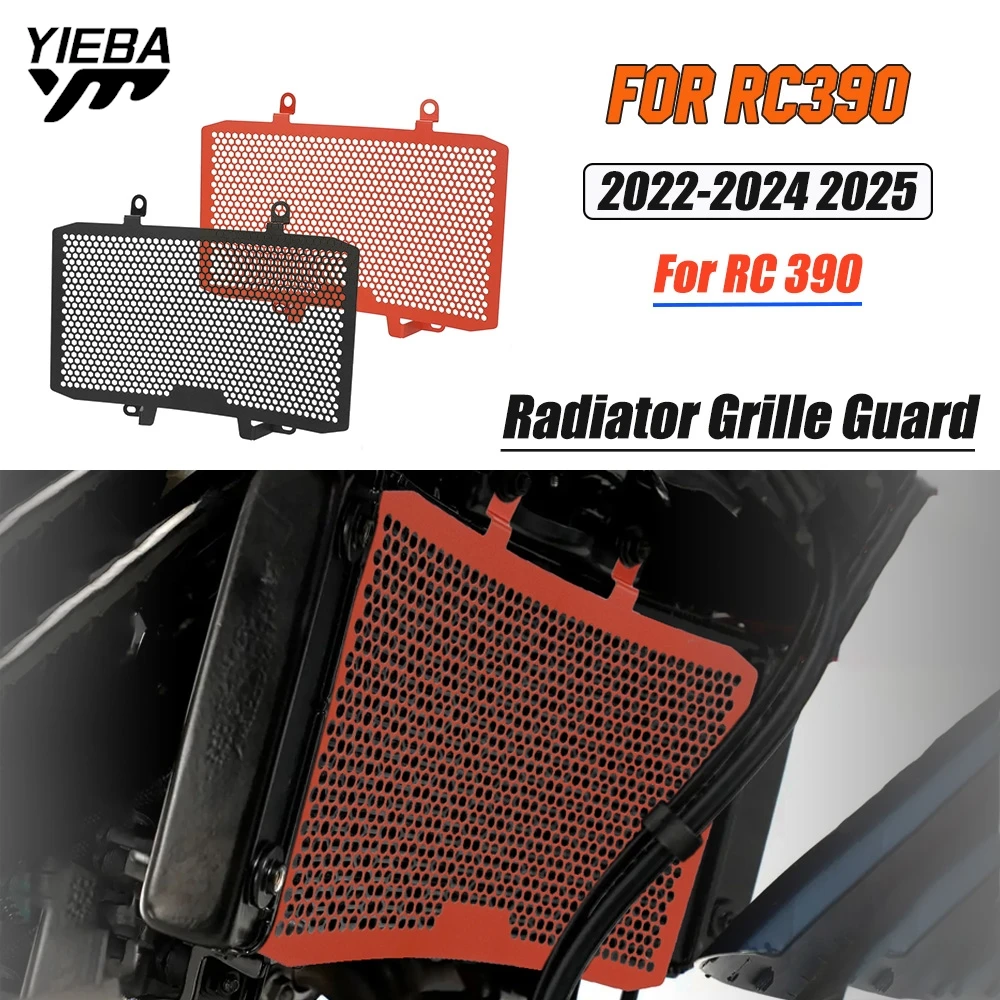 

FOR RC390 2022 2023 2024 2025 RC 390 Radiator Grille Guard Cover Motorcycle Accessories Water Tank Protection