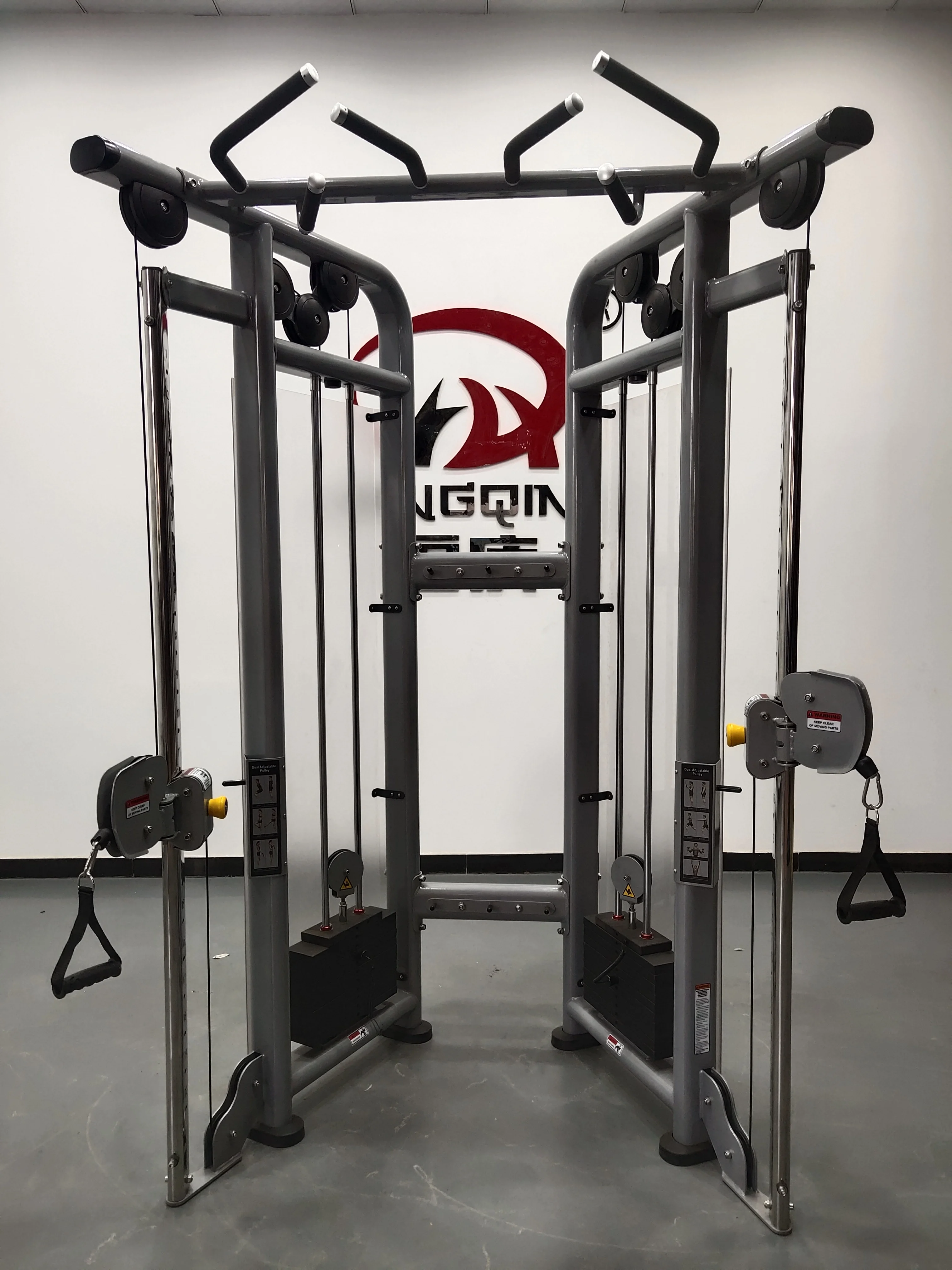 Heavy-Duty Cable Crossover Functional Trainer with Dual Weight Stacks | Commercial Gym Equipment for Upper & Lower Body Workouts
