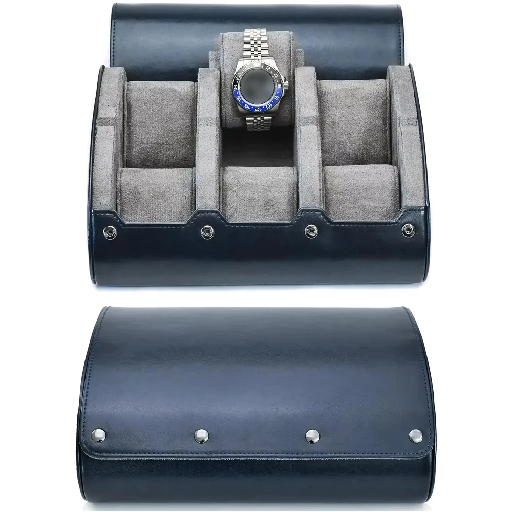 Watch Case Travel Organizer - Watch Roll Case - 3/6 Watch Case Display Storage - Watches Accessory Gift -Watch Organizer for Men