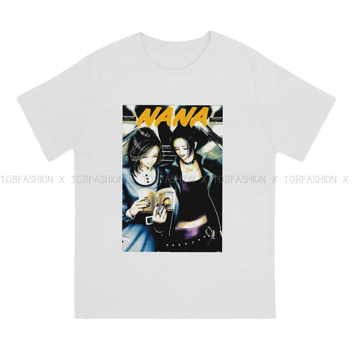 Nana Anime Man TShirt Osaki Black Stones Distinctive T Shirt Harajuku Sweatshirts Hipster