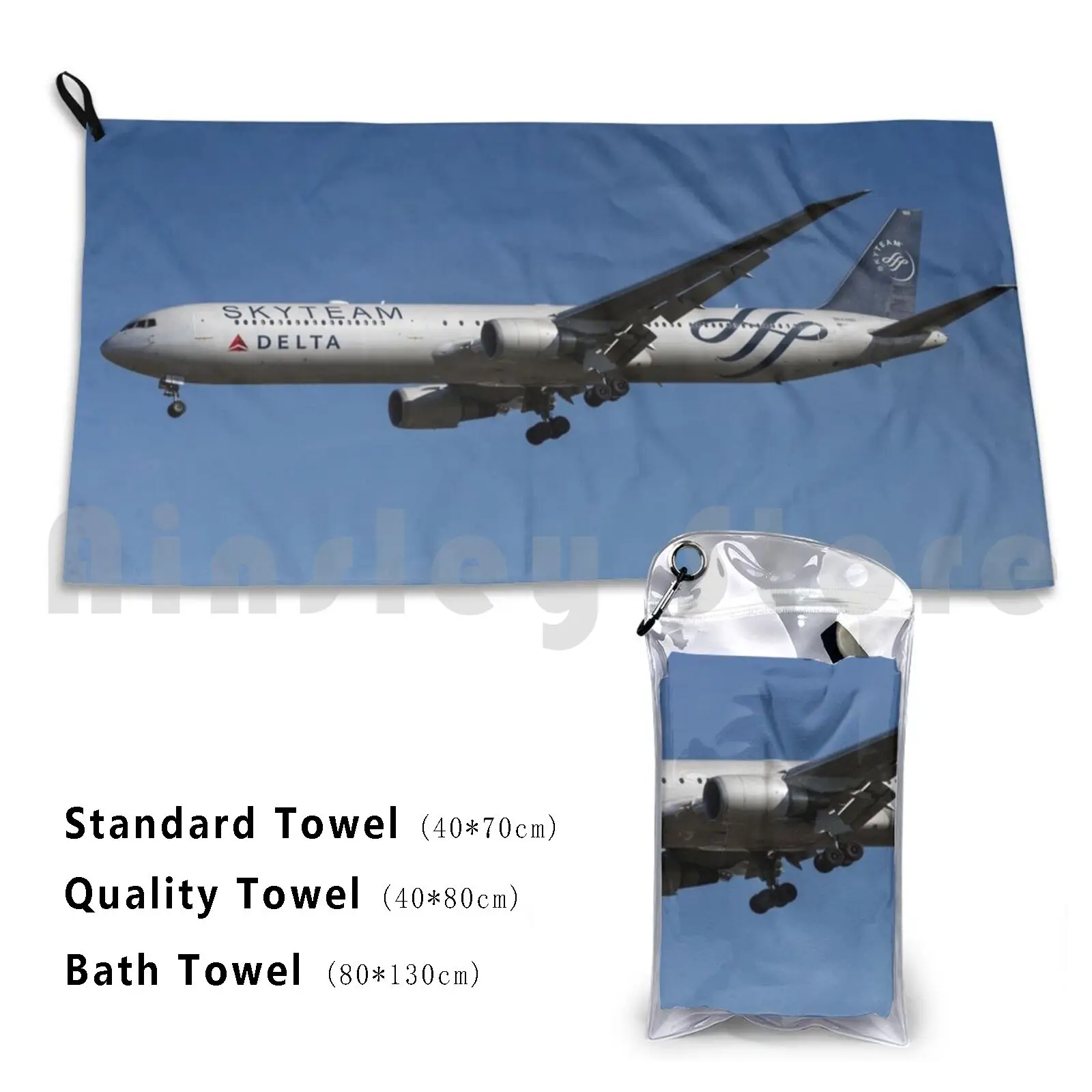 Delta Boeing 767-432 Bath Towel Beach Cushion Boeing 767 432 Delta Boeing 767 432 Delta Delta Boeing Boeing 767 767 Delta