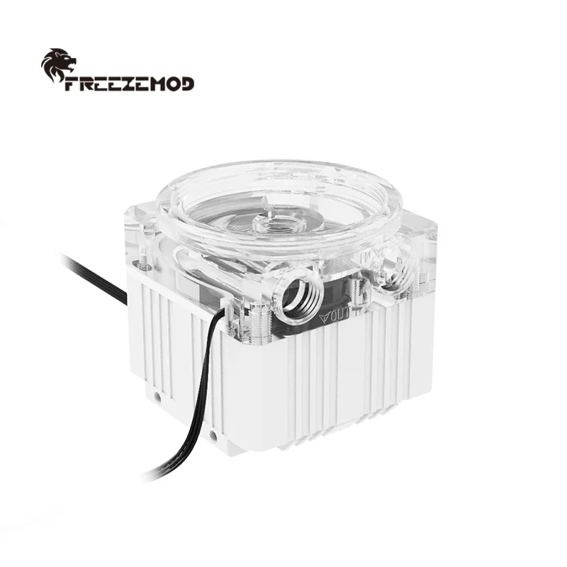 FREEZEMOD computer water cooler magnetic levitation domestic DDC water pump with built-in filtration. PUB-GCDCB-PM