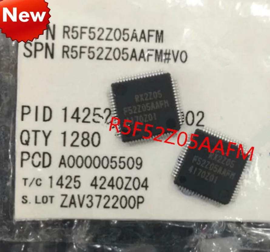 Free shipping  New    R5F52Z05AAFM F52Z05AAFM QFP64