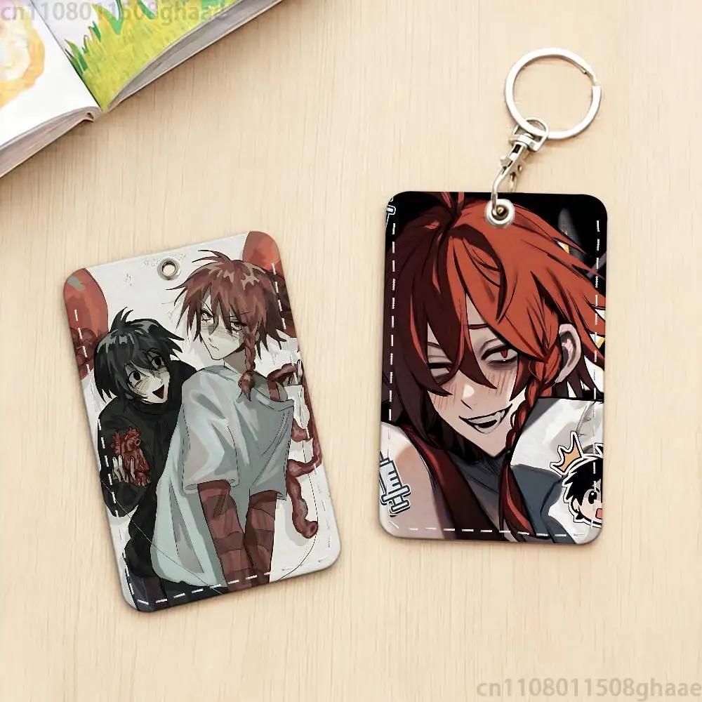 게임 제노 리메이크 홀더 키체인 은행 비즈니스 작업 카드 홀더 학생증 보호 케이스 버스 카드