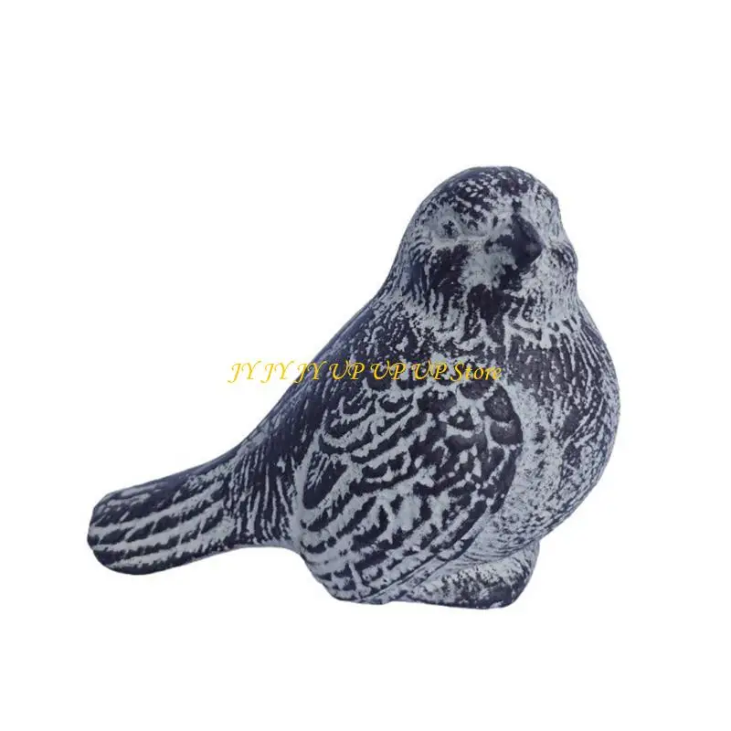 

Antique Iron Bird Sculpture Weather Resistant Garden Statue For Outdoor Decoration And Landscape