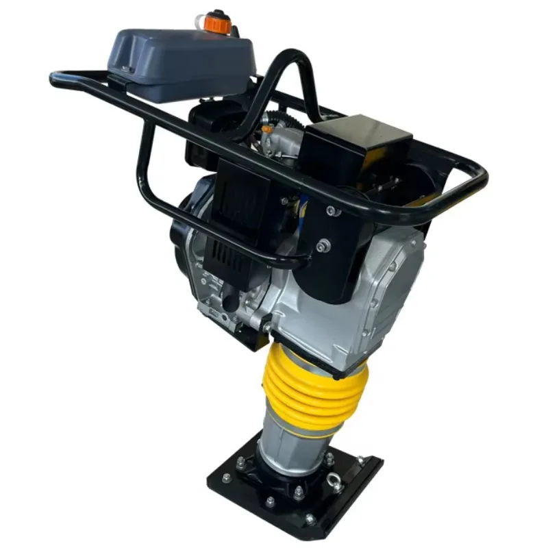 Reinforced Rammed Earth Equipment Vibrating Tamper For Road Construction Hot Sale Tamping Rammer Machine