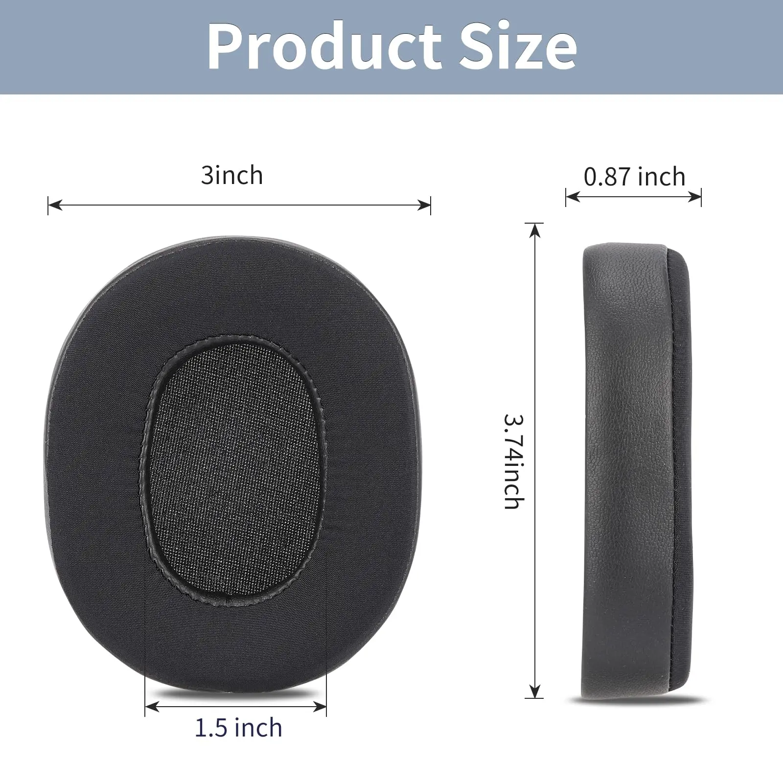 Replacement Earpads for Sony WH-1000XM5 Noise Canceling Headphones, Ear Cushions with Soft Cooling Gel