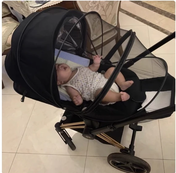 Cybex priam mios bee Eezy balios stroller high-end custom black mosquito net accessories