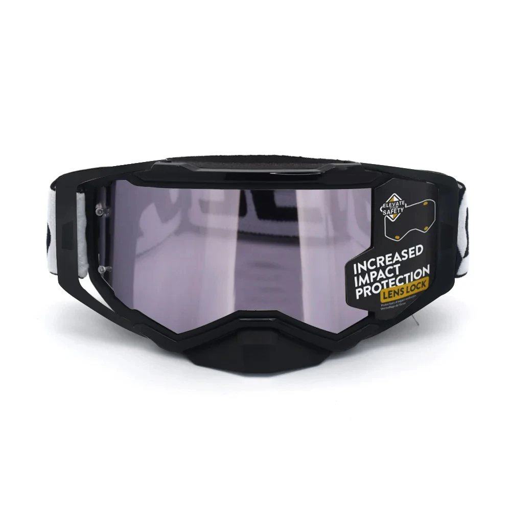 Ensemble de lunettes de moto, lunettes de cyclisme, lentille de motocross, lunettes d\'équitation, lunettes de sport, masque de ski