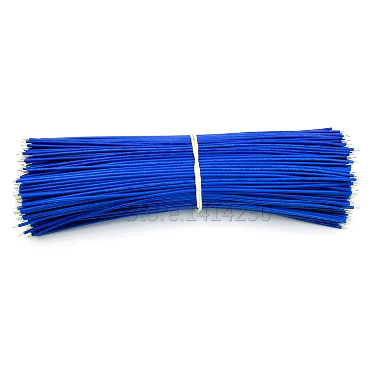 500Pcs/lot 26AWG 200mm/150mm 20cm/15cm length Line connecting Tin Plating Wire DIY Electronic Wire 1.3mm Welding