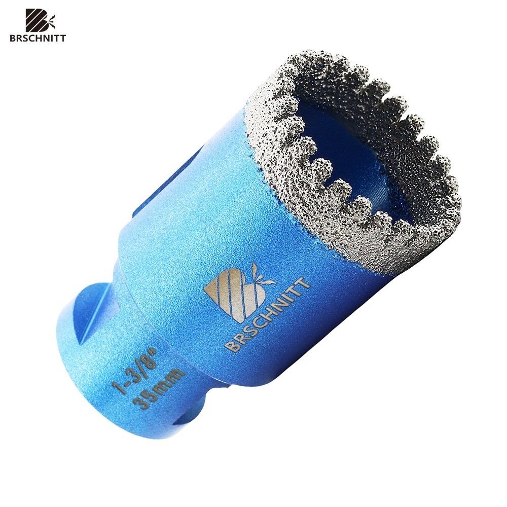 

BRSCHNITT 1Pc Diameter 19 to 102mm 5 8 Thread Diamond Drill Bit for Porcelain Tile Granite Marble Stone Hole Saw Diamond Drill