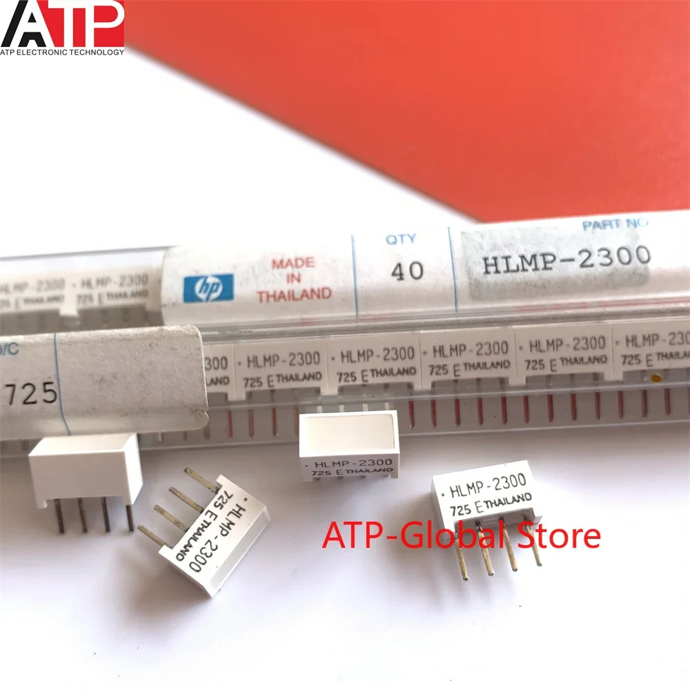 (1piece) Original HLMP-2300 HLMP-2400 HLMP-2500 HLMP2300 HLMP2400 HLMP2500 LED LT BAR YELLOW 2LED SIP