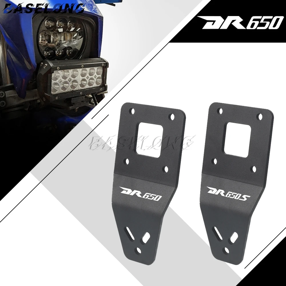 

Motorcycle For SUZUKI DR650S DR650SE DR 650 S/SE 1996-2023 2024 2025 DR650 Fog lamp Bracket Auxiliary Lights LED Light Brackets