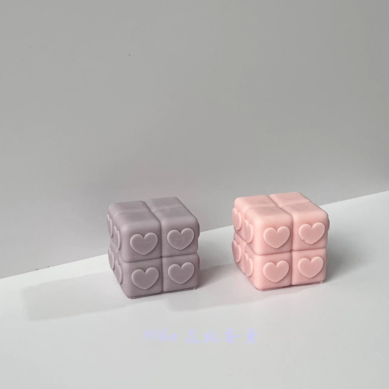 

Форма для ароматерапевтических свечей Love Block, силиконовая форма ручной работы своими руками