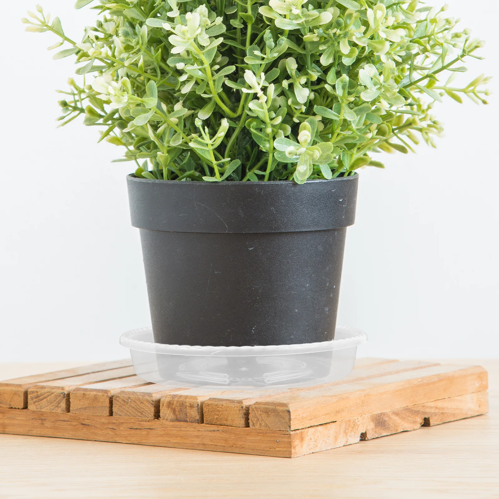 

30Pcs Plastic Flowerpot Bottom Trays Anti-Aging Waterproof Plant Pot Water Trays Garden Balcony Flower Pot Tray Base