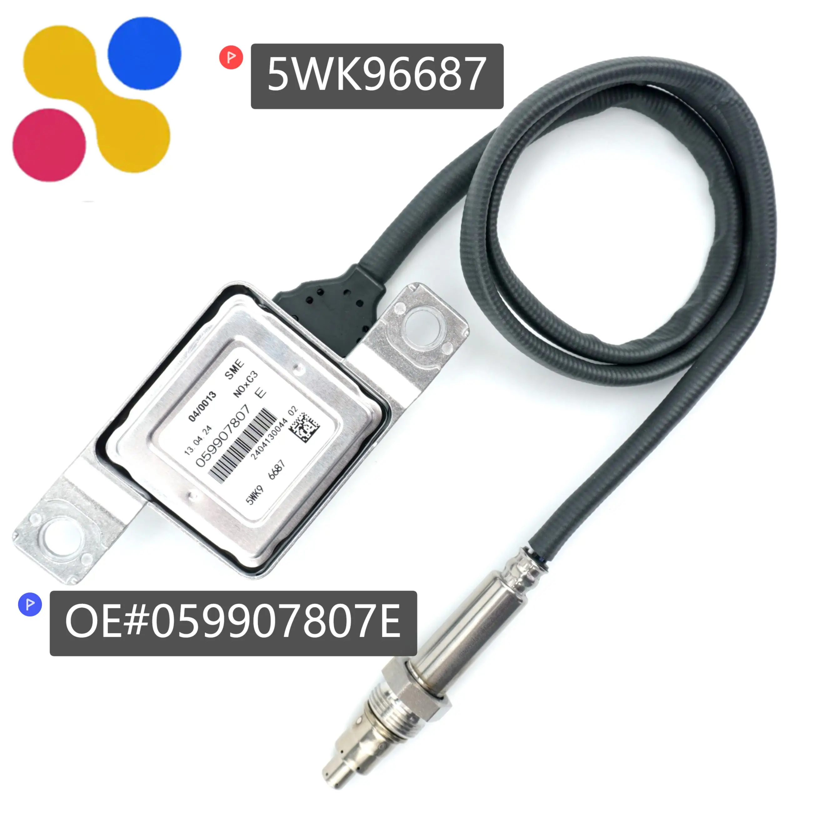 

5WK96687 059907807E NOx Sensor NEW Factory Wholesale Nitrogen Oxygen Sensor for VW Touareg TDI for Audi Q7 2010-2015 Truck Parts