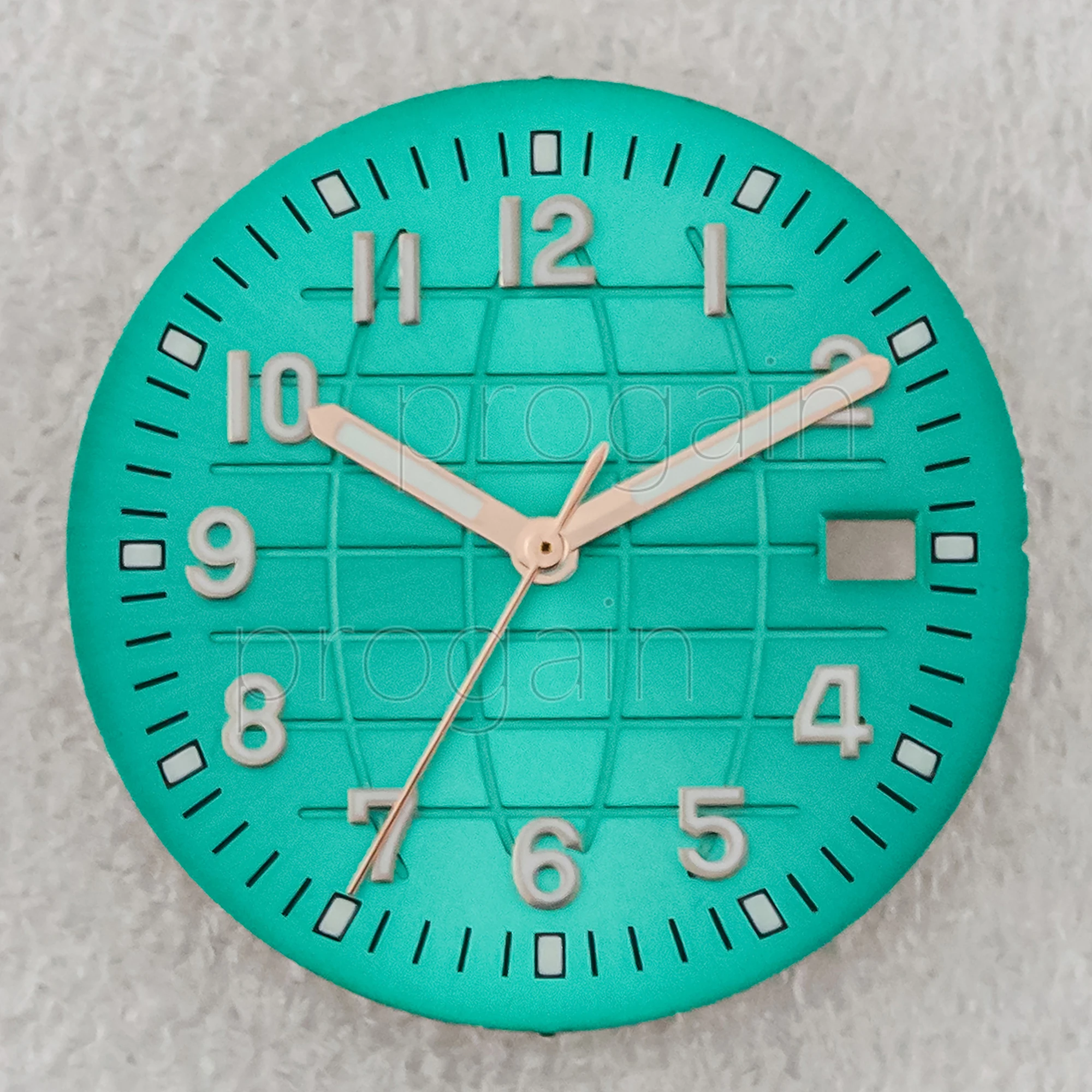 NH35 Dial 32MM AQUANAUT Nautilus Green Luminous Watch Hands Pointers Needles Mod Parts Replacements Accessories Repair Tools