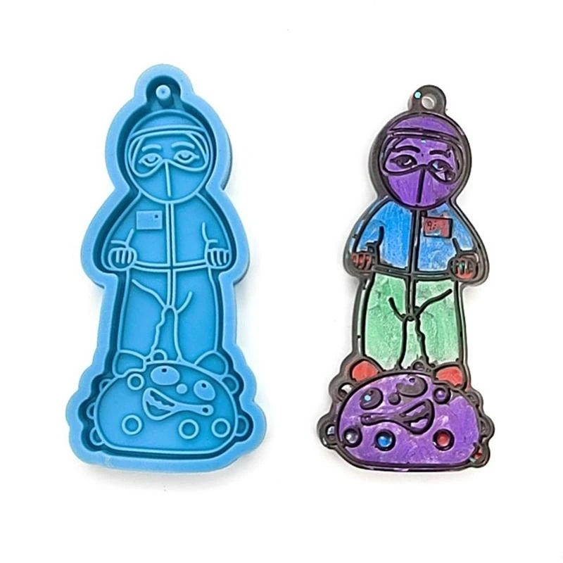 

98 -километровый подвесной силиконовая силиконовая плесень Кристаллическая эпоксидная смоля