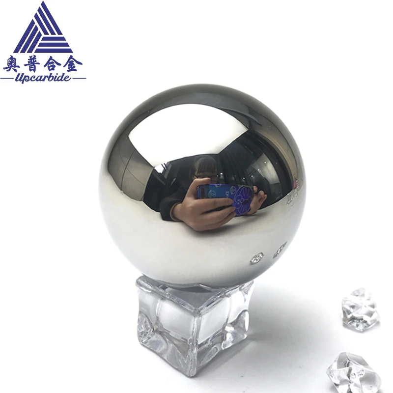 

Полированный шарик подшипника YG6, диаметр 80 мм, 6% CO, цельный шарик из спеченного карбида