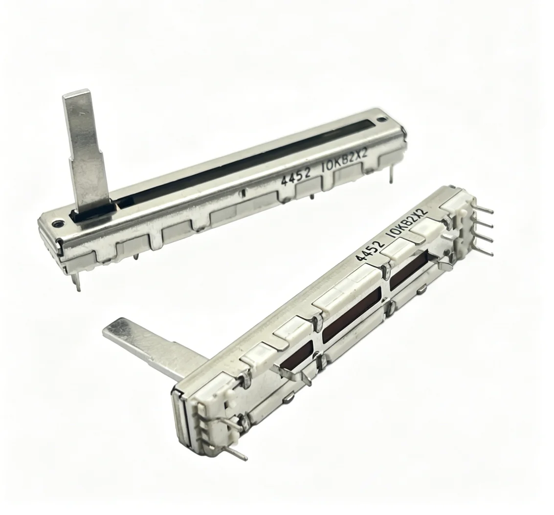 Denon Prime Go DJ controller screen bottom adjustment slider 60mm linear slide potentiometer B10KX2 1 pcs