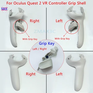 Cangkang Pegangan Pengontrol Asli dengan Kunci Pemicu untuk Casing Penutup Pegangan Oculus Quest 2 VR untuk Bagian Pengganti Perbaikan Meta Quest 2 10 pengontrol quest 2 penjualan terbaik - №