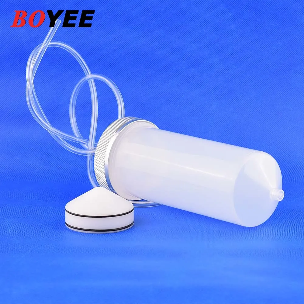 Thickening Explosion Proof 500cc Helix Luer Lock Tip Dispenser Dispensing Syringe Barrel with Adapter (Metal Cover)