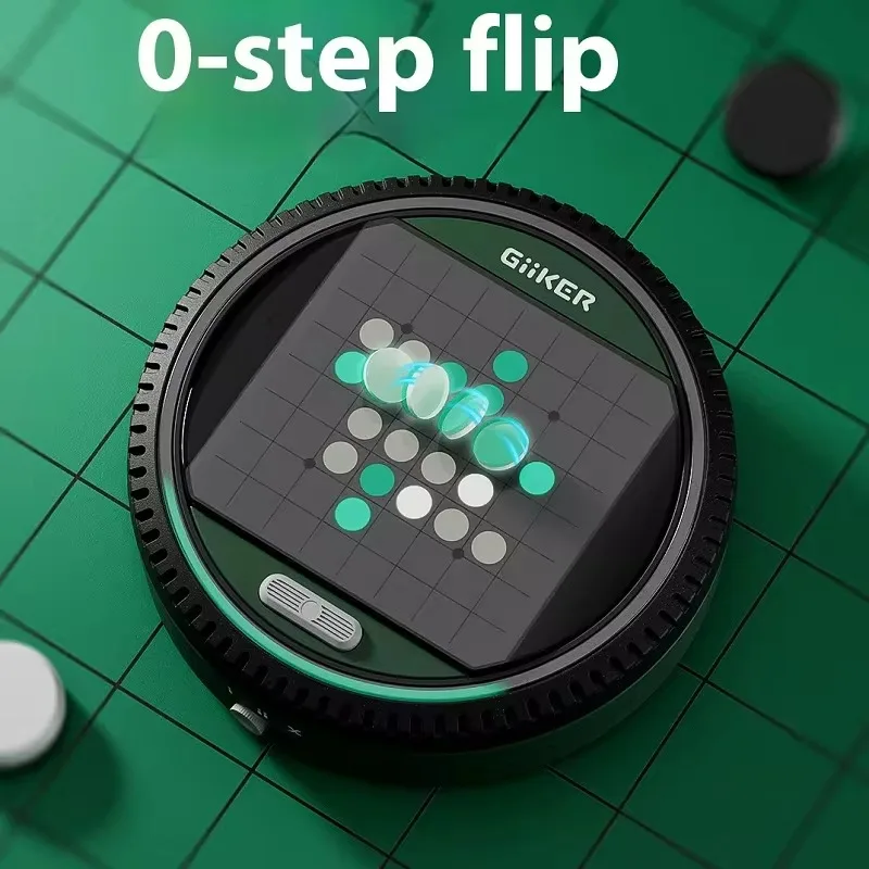 Smart AI-Powered Reversi (Othello) Chessboard - Interactive Teaching Mode, STEM Strategic Slide Toy for Kids Ages 8+