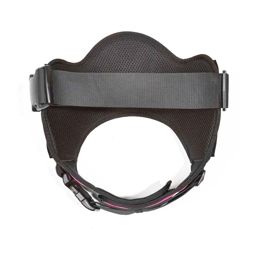 Reflektierendes Hundegeschirr, Weste, Aufnäher, ID, individuell, ohne Ziehen, atmungsaktiv, verstellbar, Haustiergeschirr für Hunde, Outdoor-Walking, Hundebedarf – Detail 24