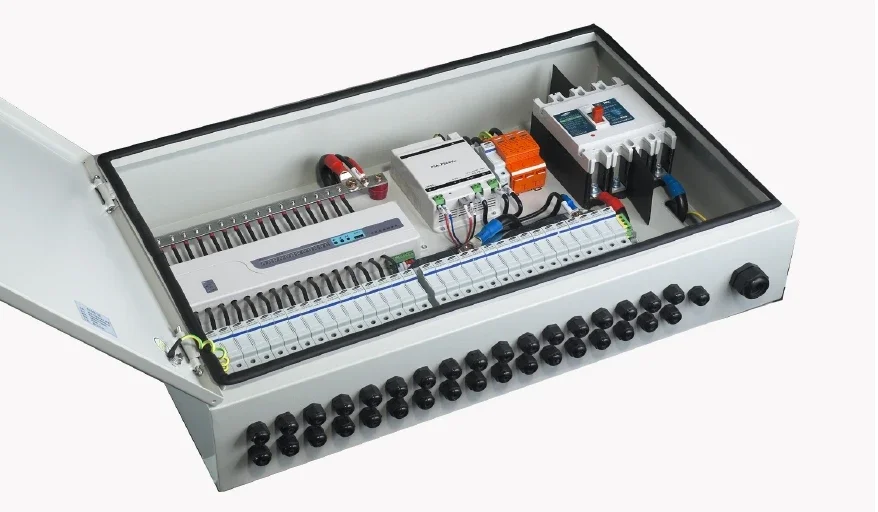 Customized string box 17 in 1 out Solar panel combiner