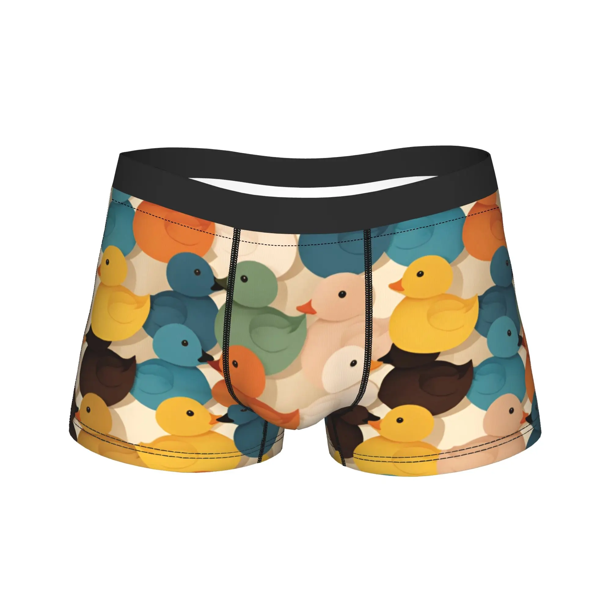 Cartoon-Enten-Boxershorts, lustiges Geschenk für Männer, humorvolle Unterwäsche, Boxershorts
