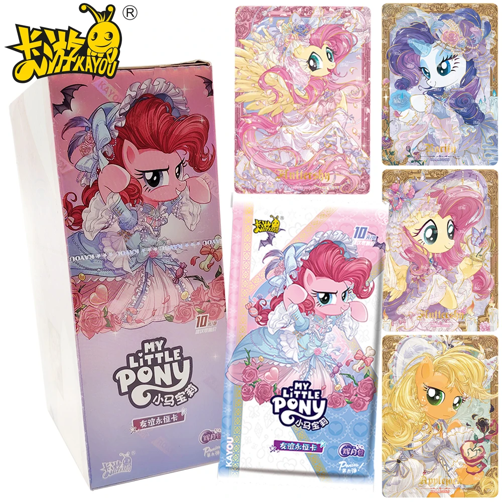 

Оригинальная коллекционная карта Kayou My Little Pony Magic Princess Twilight Sparkle Rainbow Dash, карта персонажа для мальчиков и девочек, подарки Cherish