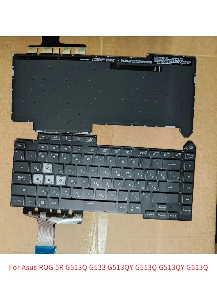 

Новая клавиатура Ru для ноутбука Asus ROG 5R G513Q G533 G513QY G513Q G513QY G513Q