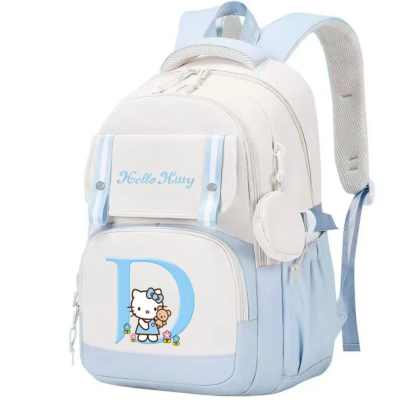 Hello Kitty Sanrio Backpacks Mochilas Aestethic Backpacks for Teenager Canvas Laptop Backpack School Student Kawaii Bag Gift