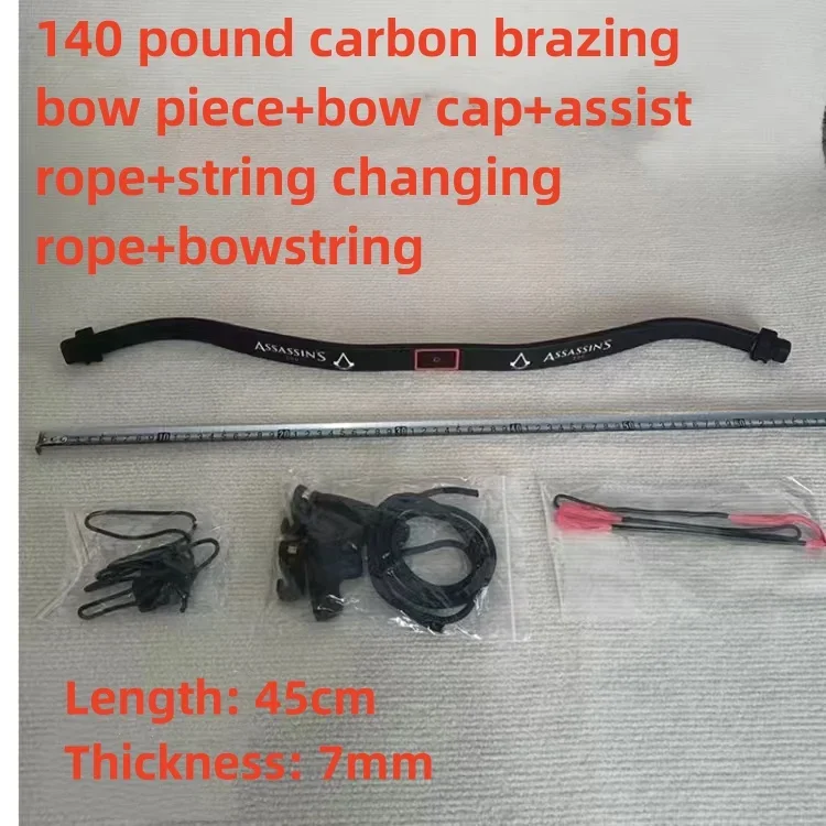 BANGSHE 50/200 LBS Assassin Viper Bow Blade Leistungsstarke Zombie Hunter Viper Reverse Bow Holzkohlefaser Cross Bow Bobcat Universal Accessori 6