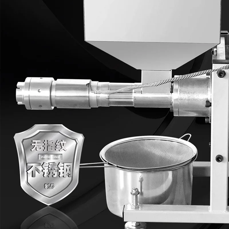 Commercial Oil Press Machine Stainless Steel High Output Cold and Hot Press Oil Extractor for Sesame Peanut Soybean Customized
