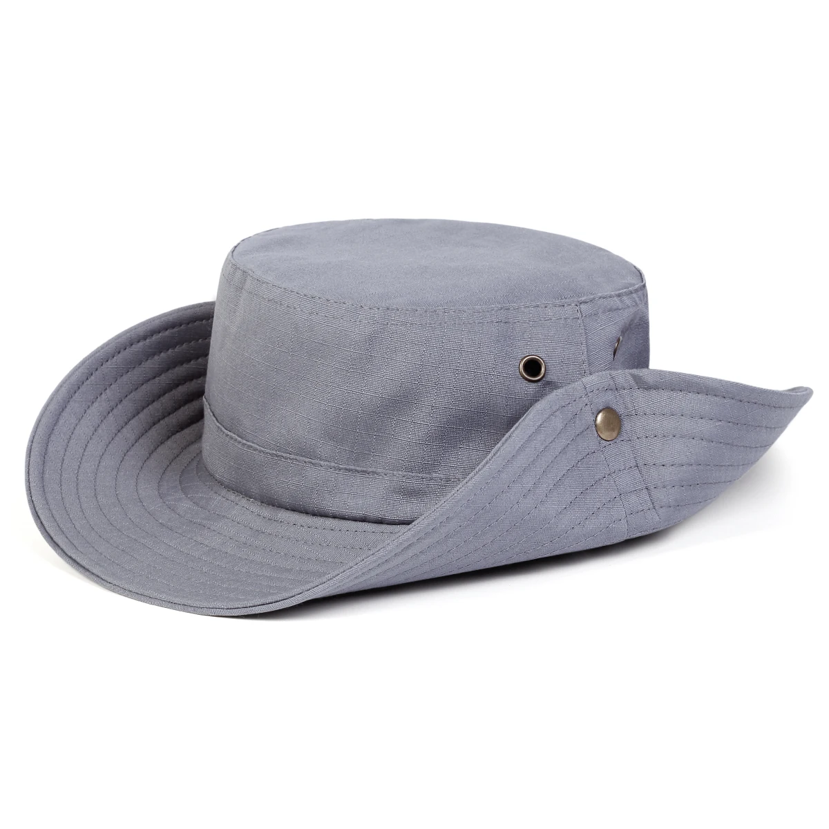قبعات دلو مموهة للرجال ، قبعات صيادين برباط كبير الطنف ، قبعة مغامرة غير رسمية واقية من الشمس في الهواء الطلق #3
