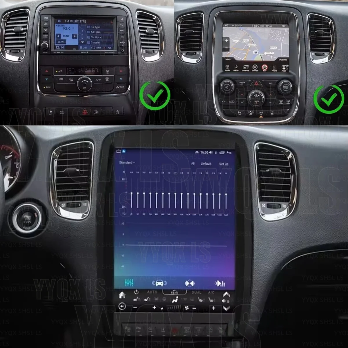 

Автомагнитола Android для Dodge Durango 2011-2020 с CarPlay, GPS-навигацией и головным устройством для воспроизведения музыки