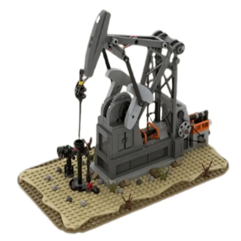 MOC وحدة الضخ لغز الإبداعية لتقوم بها بنفسك بنة لعبة مجسمة الجمعية بنة حلية نموذج الأطفال الطوب هدية