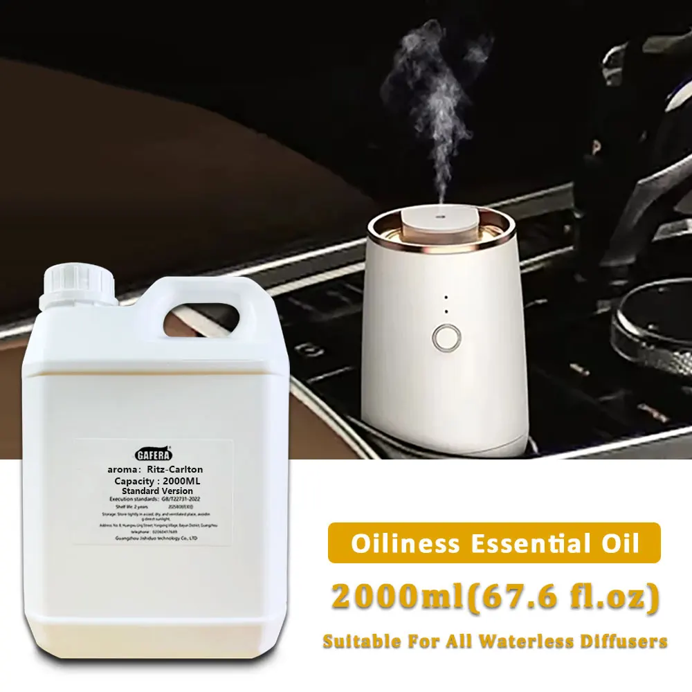 GAFERA 2000ml (67.6 fl.oz) Ritz-Carlton Essential Oils - For All Waterless Diffuser, Hotel Diffuser Replenish Aromatherapy Oil
