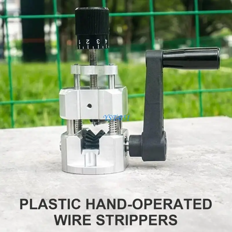 

E15A Hand Crank Wire Stripping Machine Coppers Wire Stripping Machine Scrap Cable