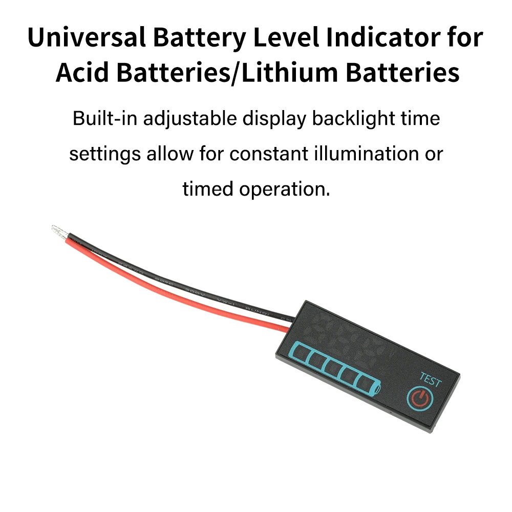 DC 7-55V Batterieladeanzeigeplatine 18650 Li-Ion Lipo Lithium Batterie-Ladezustandsanzeige Tester Kapazitätsmessgerät Detektor – Detail 6