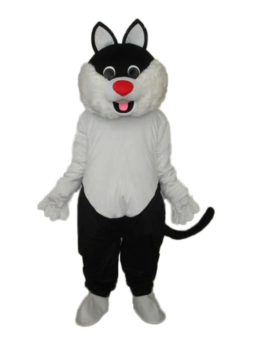 Nieuwe Volwassen Karakter Haha Cat Mascot Kostuum Halloween Kerst Jurk Full Body Props Outfit Mascotte Kostuum