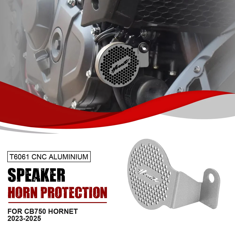 

Alumiunm Horn Protection Cover For Honda CB750 HORNET 2022-2023-2024-2025 Motorcycle Horn Cover Guard Protector Accessories